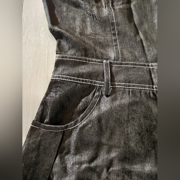 NYC Living Denim Jumpsuit| Various Sizes| Dark Wash - Picture 5 of 11